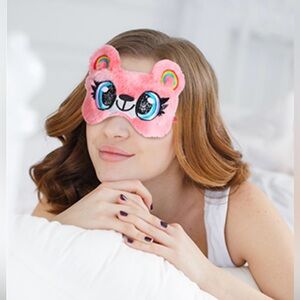 Soft Cute Cute Bear Sleep Mask Night Sleep Eye Masks Covers for Sleeping Mask